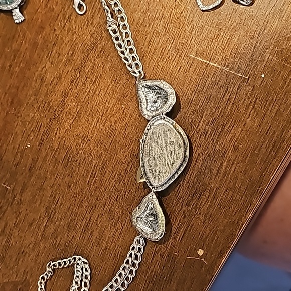 STUNNING VINTAGE EFM FLORAL choker chain necklace - Picture 6 of 8